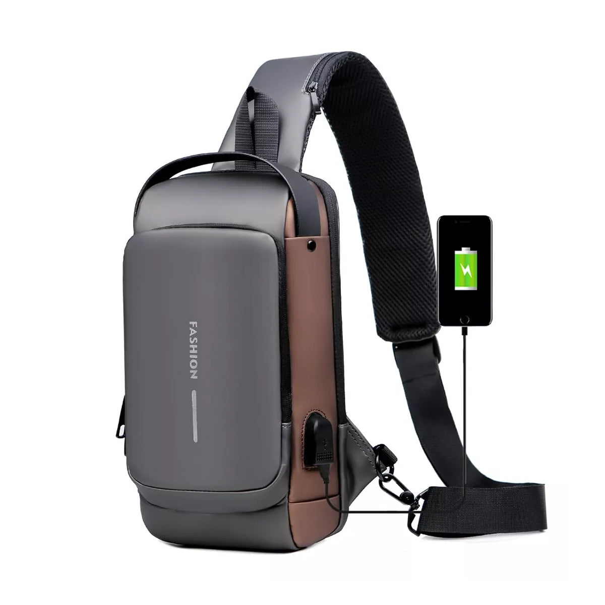 BOLSO ANTIRROBOS CON CARGA USB